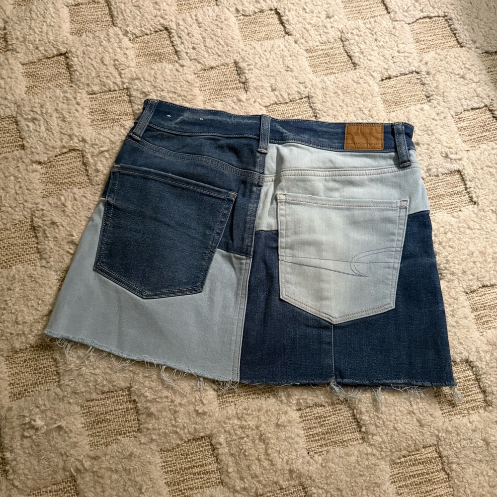 American Eagle Patchwork Mini Skirt - image 2